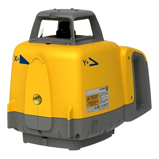 Spectra Precision GL1425C Automatic Level - High-Performance Laser Level for Precise Landscaping and Construction