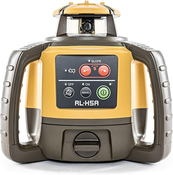 Spectra Precision LL300N-BCA Auto Self-Leveling Rotary Laser Level – ±3/32" Accuracy, 1,650 ft Range, IP66, Includes Carrying Case