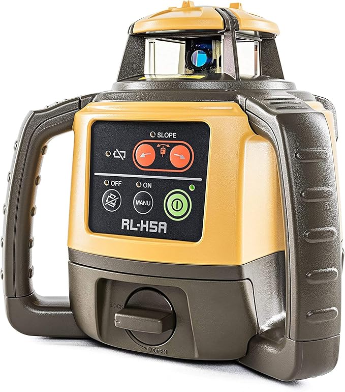 Spectra Precision LL300N-BCA Auto Self-Leveling Rotary Laser Level – ±3/32" Accuracy, 1,650 ft Range, IP66, Includes Carrying Case