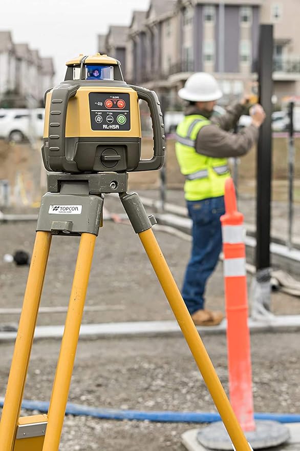Spectra Precision LL300N-BCA Auto Self-Leveling Rotary Laser Level – ±3/32" Accuracy, 1,650 ft Range, IP66, Includes Carrying Case