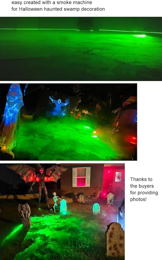 Halloween Projector Light – Themed Lighting with Sawmill Locator for Haunted Houses & Outdoor Displays