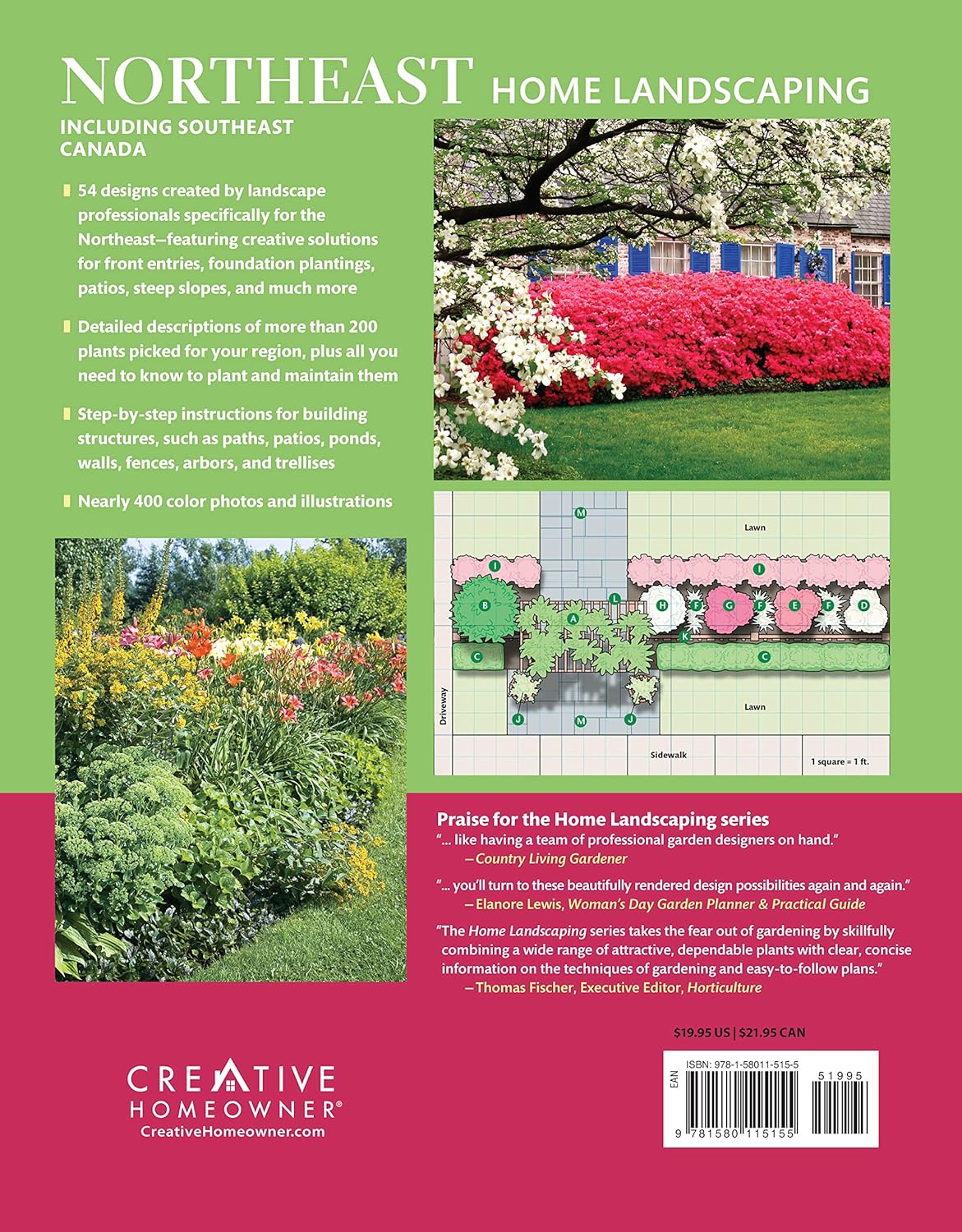 Northeast Home Landscaping (3rd Edition): Including Southeast Canada