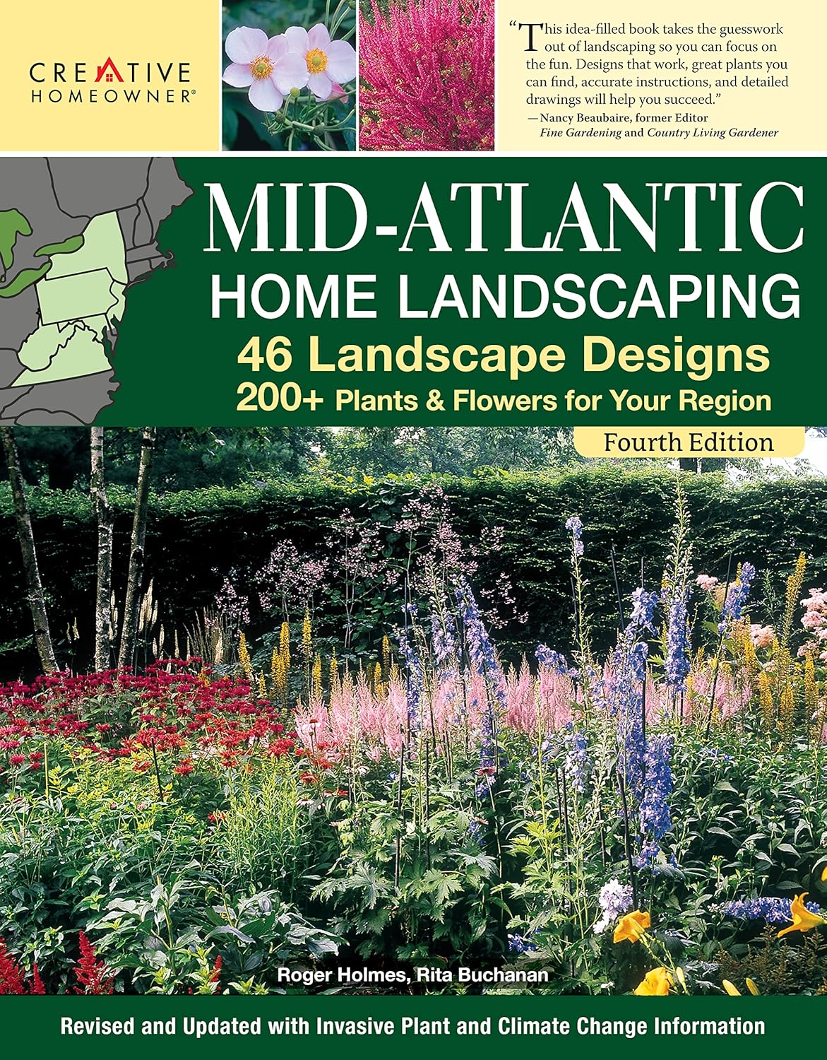 Mid-Atlantic Home Landscaping (4th Edition): Landscape, Plant, and Garden Design for Your Region