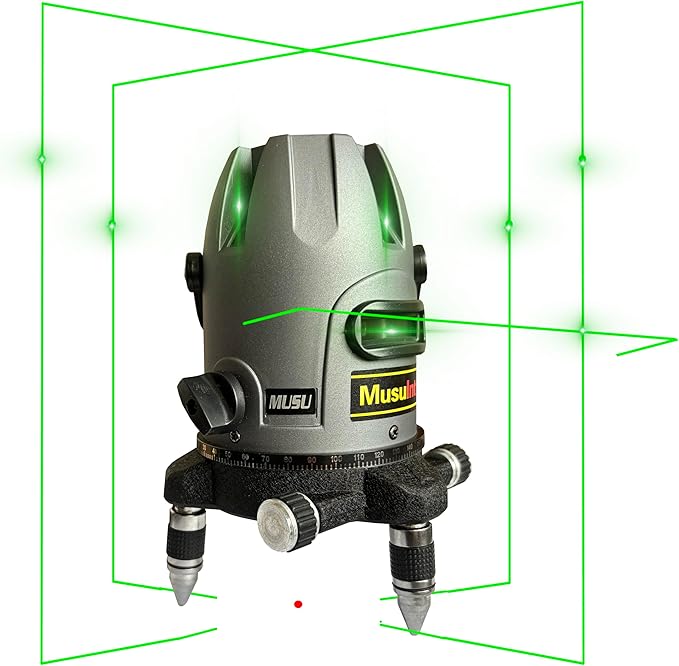 Outdoor Picture Hanging Leveling Tool with Rotating Laser
