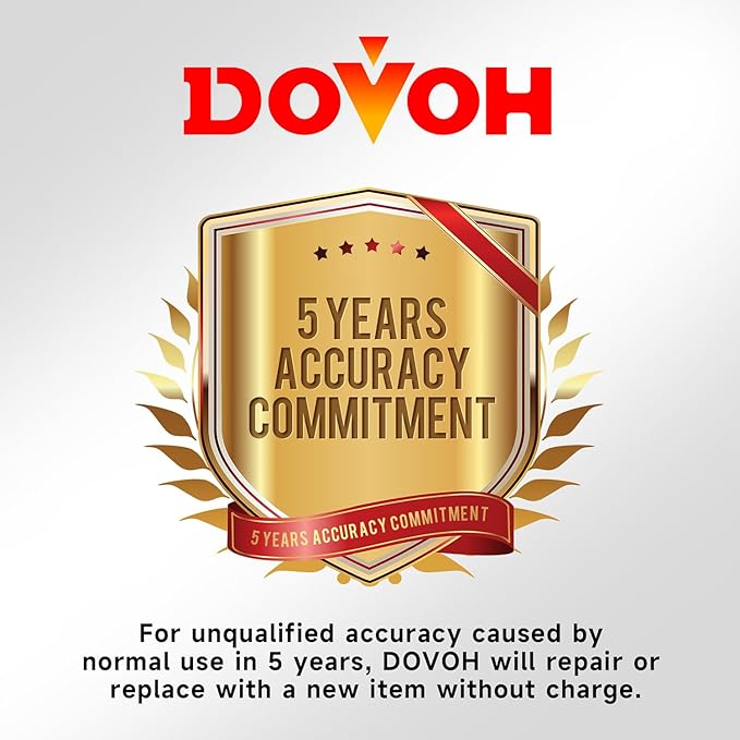DOVOH Outdoor Laser Level Receiver – Laser Receiver for Accurate Leveling and Alignment
