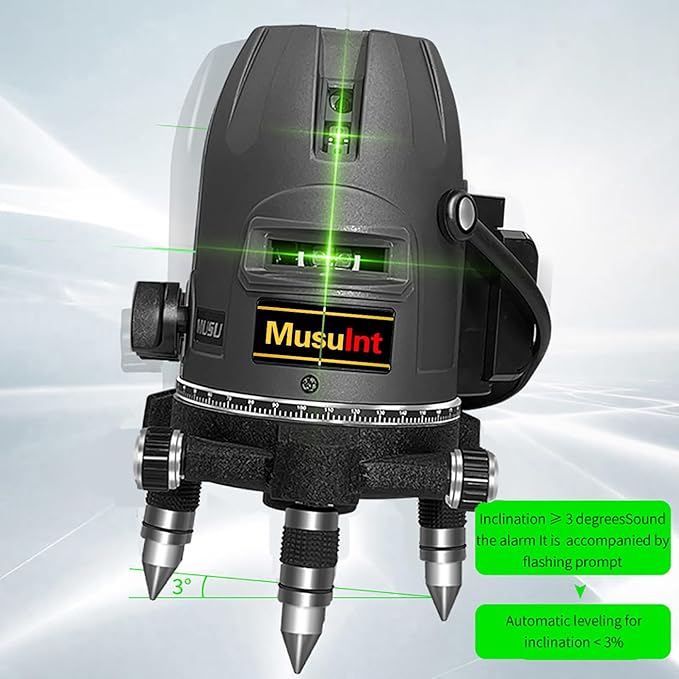Outdoor Picture Hanging Leveling Tool with Rotating Laser