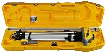 Spectra Precision LL100N Self-Leveling Rotary Laser Level Kit – HR320 Receiver, Rod Clamp, Carry Case & Batteries