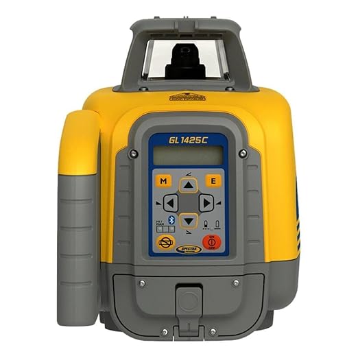 Spectra Precision GL1425C Automatic Level - High-Performance Laser Level for Precise Landscaping and Construction