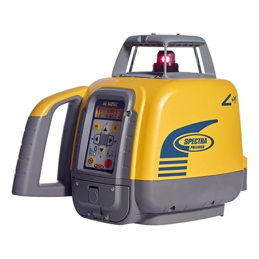 Spectra Precision GL1425C Automatic Level - High-Performance Laser Level for Precise Landscaping and Construction