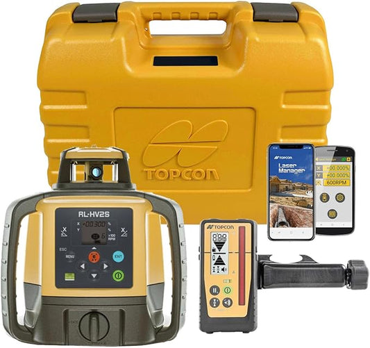 Topcon RL-HV2S LS-100D Rechargeable Battery Laser Level