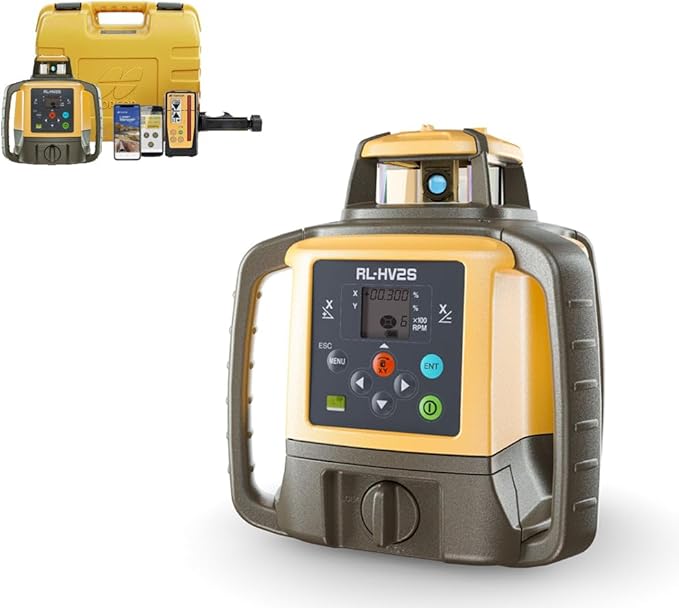 Topcon RL-HV2S LS-100D Rechargeable Battery Laser Level