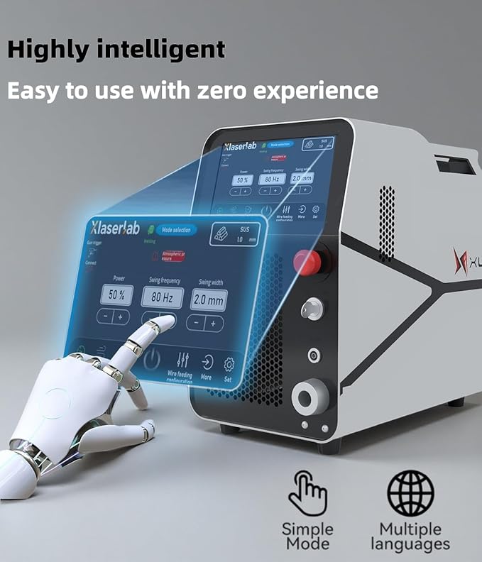 XLASERLAB X1pro Laser Welding Machine – Portable Handheld 1000W Laser Welder with Adjustable Power, High Precision, and Smart Controls