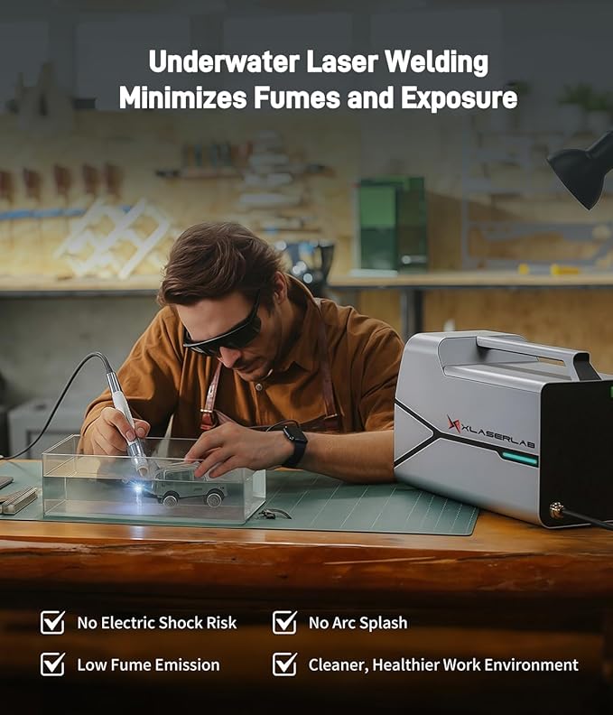 XLASERLAB X1pro Laser Welding Machine – Portable Handheld 1000W Laser Welder with Adjustable Power, High Precision, and Smart Controls